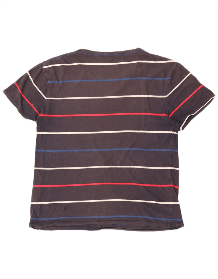 GANT Camiseta Top Grande De Algodón A Rayas Gris Hombre