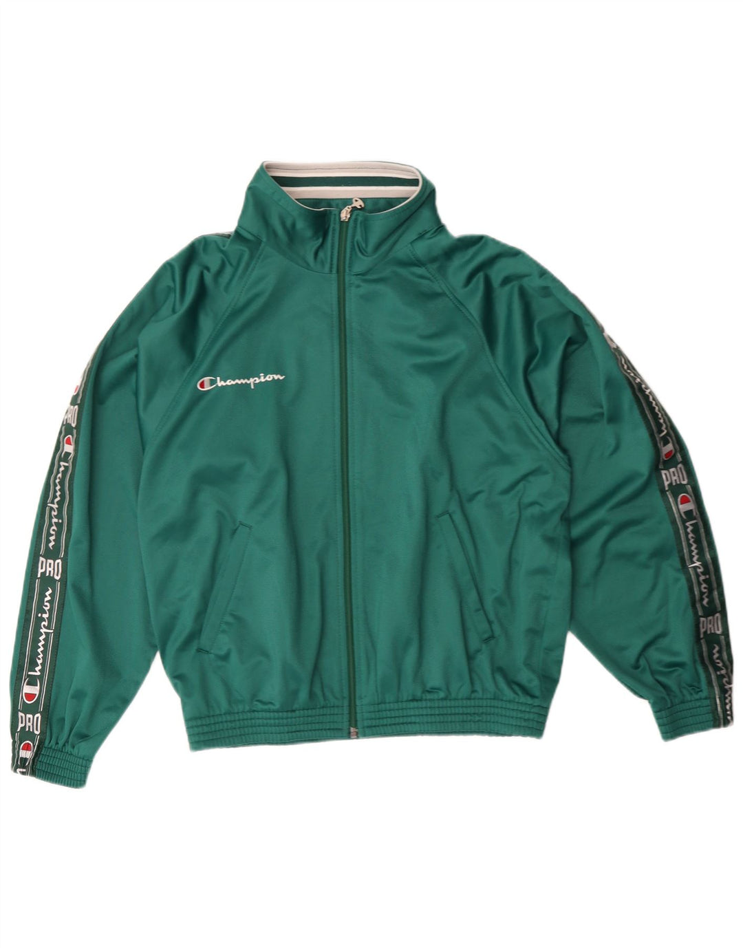 Champion Chaqueta De Chándal Para Hombre XS Verde Poliéster