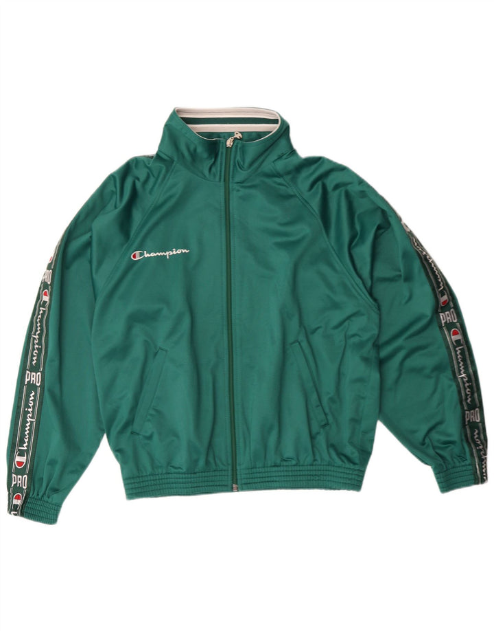 Champion Chaqueta De Chándal Para Hombre XS Verde Poliéster