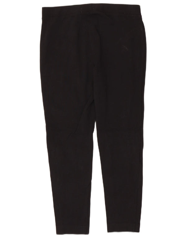 Marks & Spencer Pantalones cortos ajustados para mujer UK 40 Large W32 L26 Negro