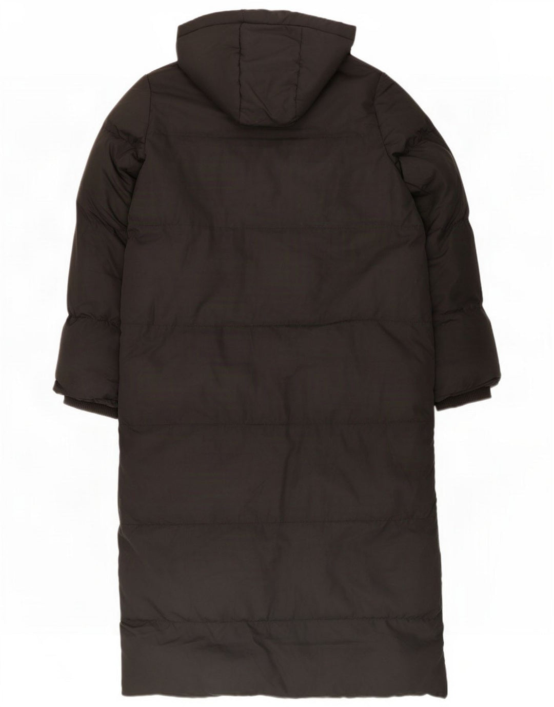 Abrigo acolchado extragrande con capucha para mujer de French Connection UK 40 Pequeño Negro