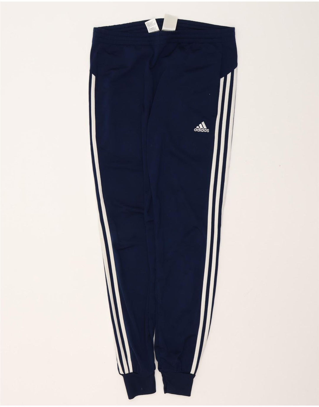 ADIDAS Pantalones de chándal para hombre Joggers UK 36/38 Small Azul marino Poliéster