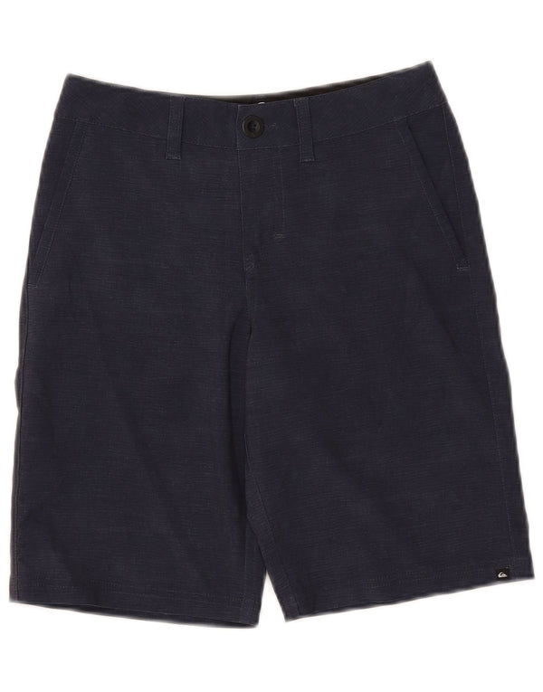 Quiksilver Pantalones cortos chinos para niños 9-10 años W25 Azul marino