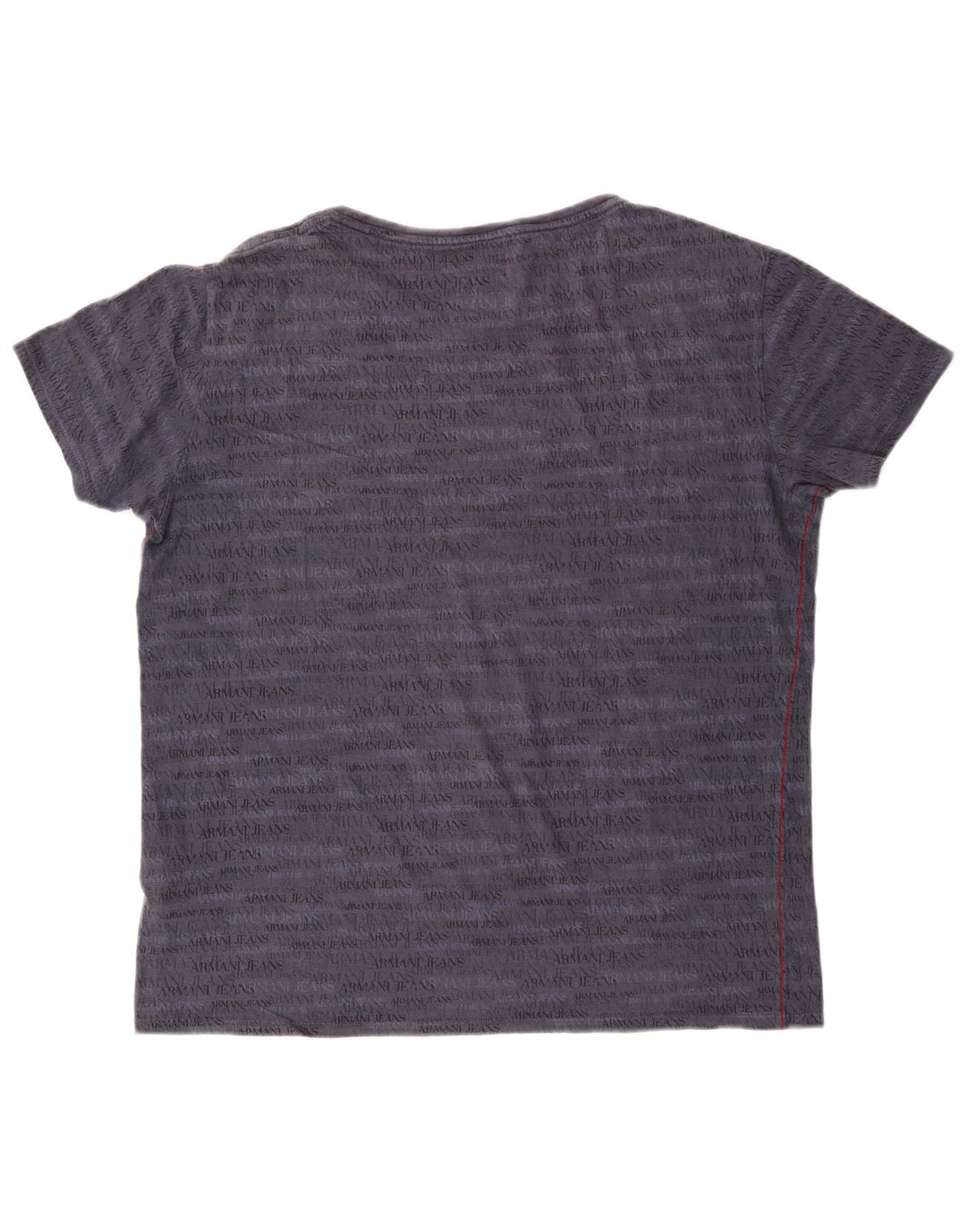 ARMANI JEANS Camiseta ajustada con gráfico para hombre Top 2XL Azul marino