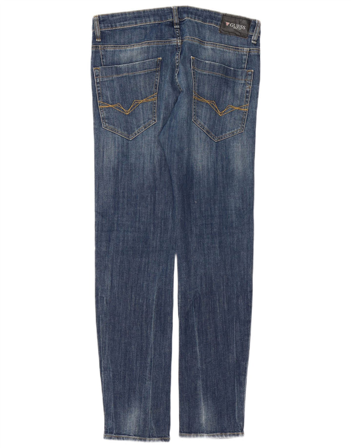 Guess Vaqueros Slim Hombre W32 L32 Algodón Azul