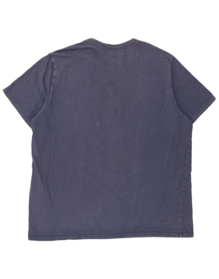 Levi's Hombre Camiseta Top XL Azul Marino Algodón