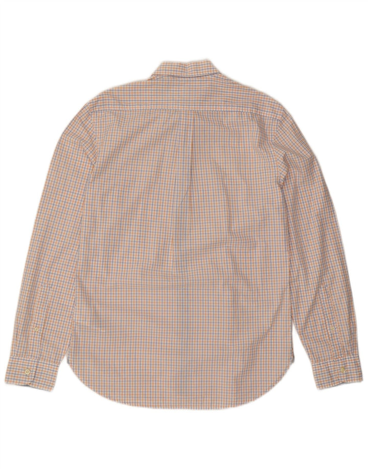 Dockers Camisa Entallada De Algodón A Cuadros Blanco Mediano Hombre