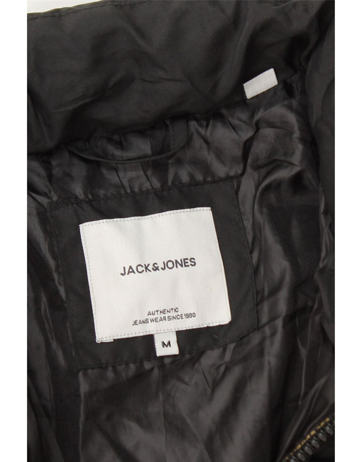 Jack & Jones Chaqueta acolchada para hombre UK 38 Medium Yellow Colourblock