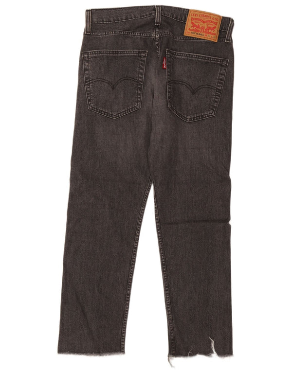 Levi's Vaqueros cónicos 502 Hi-Ball para hombre W31 L26 Algodón gris
