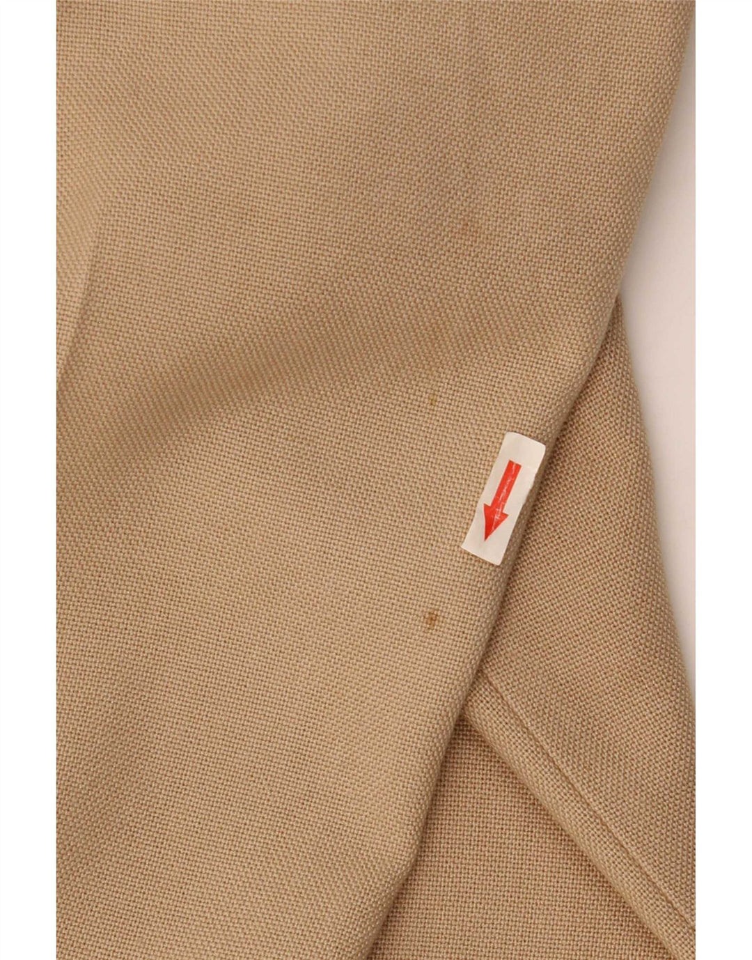 Farah Hombre Pantalones Casuales Rectos W34 L29 Poliéster Beige