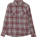 Camisa de franela para mujer Carrera UK 12 Medium Grey Check