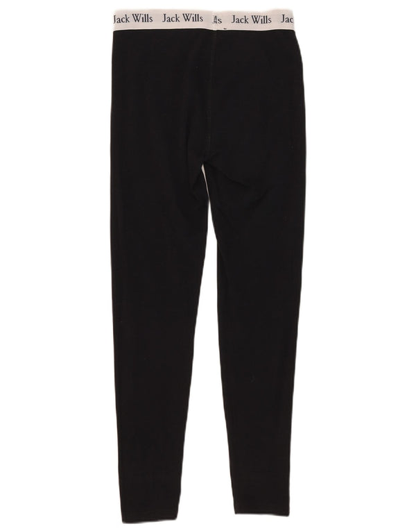 Jack Wills Leggings gráficos para mujer UK 8 Small Black Colourblock Modal