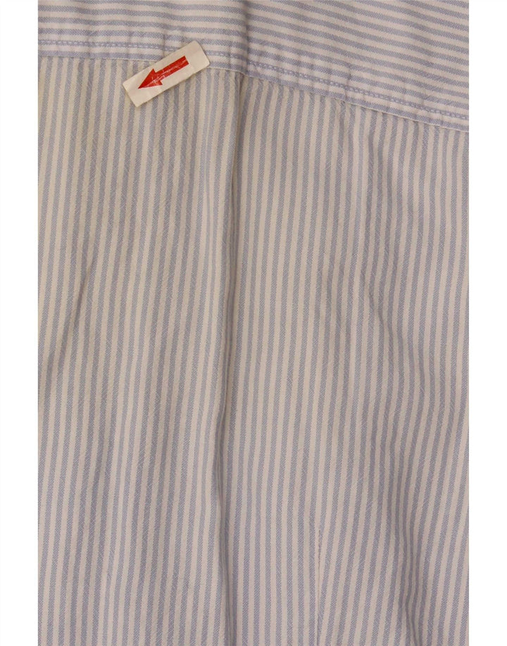 Tommy Hilfiger Camisa para mujer US 6 Algodón azul medio a rayas