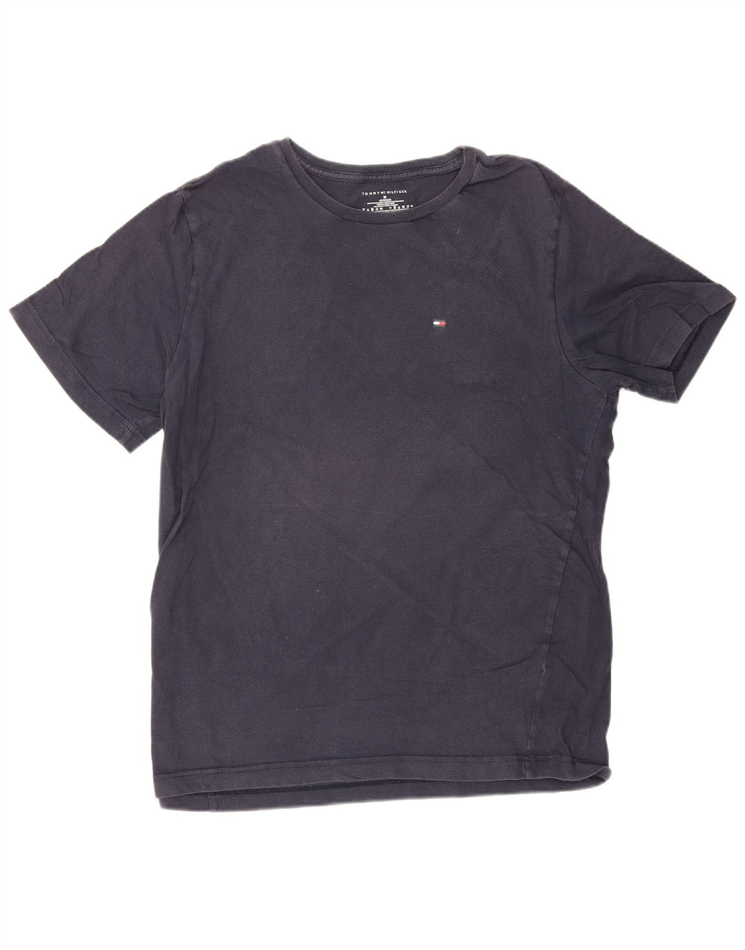 Camiseta Tommy Hilfiger Hombre Top Medium Azul Marino Algodón
