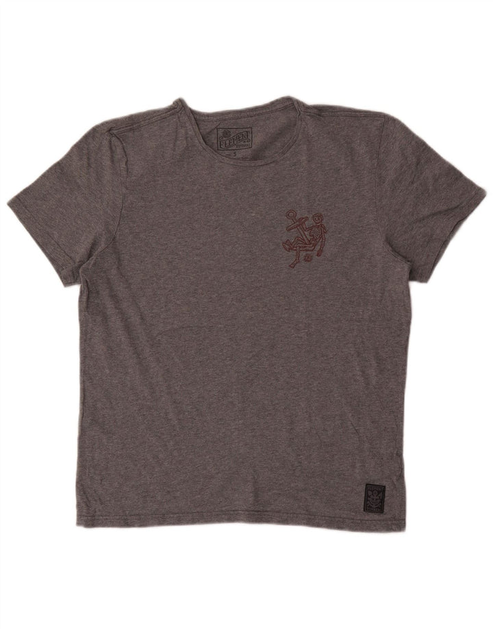 Element - Camiseta gráfica para hombre, talla pequeña, gris