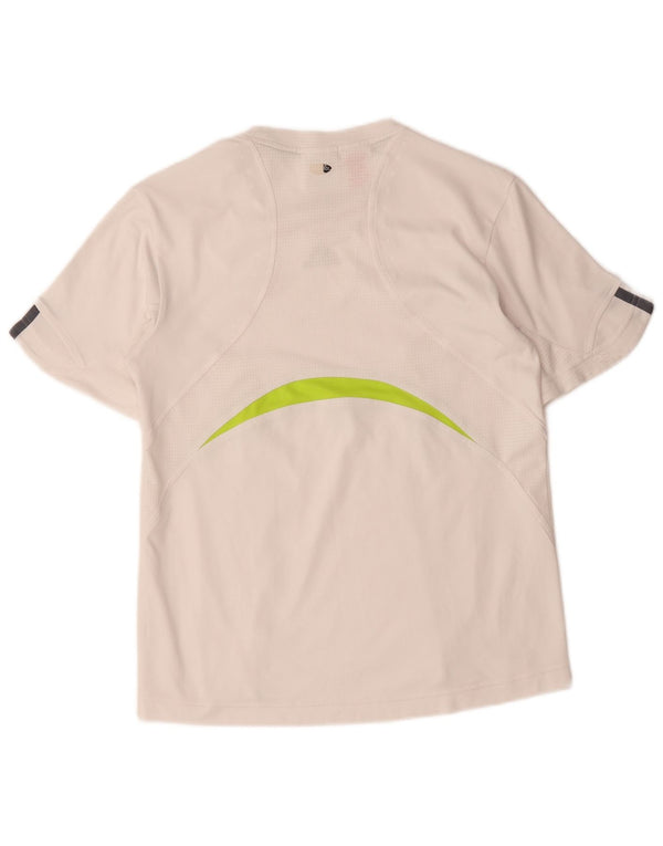 Adidas Camiseta Climacool para niño 13-14 años Blanco Colorblock Poliéster
