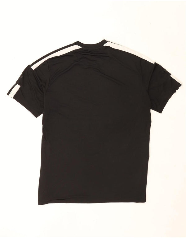 Adidas Hombre Aeroready Camiseta Top XL Negro Colorblock Poliéster