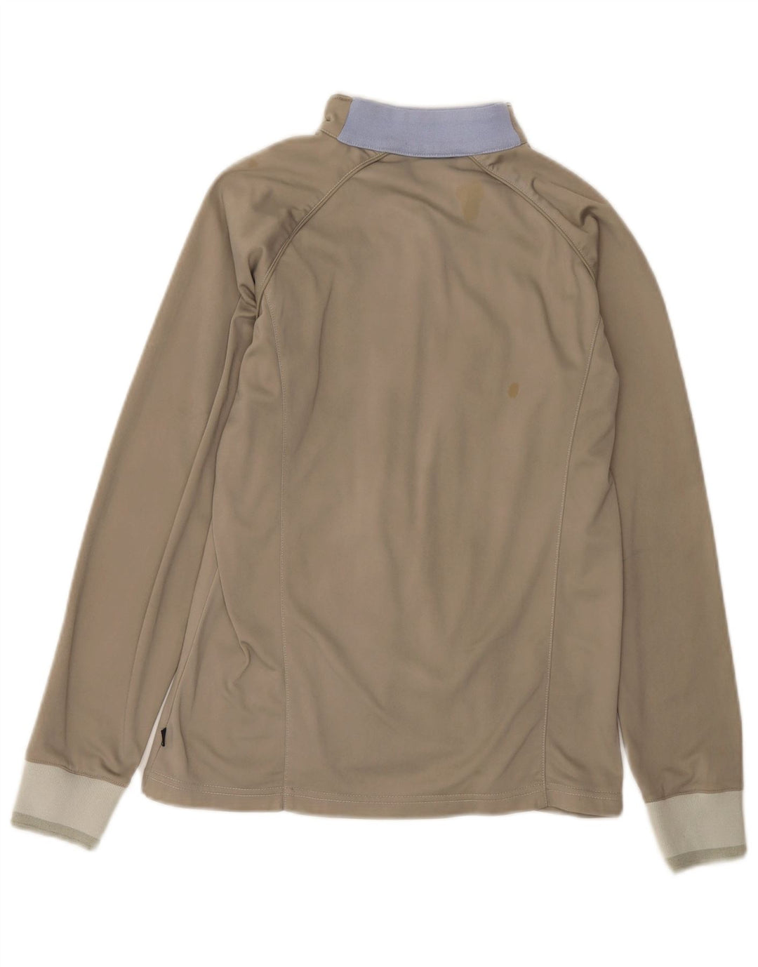 Asics - Chaqueta de chándal para mujer, talla 40, talla mediana, color caqui, poliamida