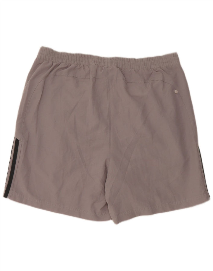 Pantalón Corto Deportivo Adidas Hombre Gris Medio Poliéster