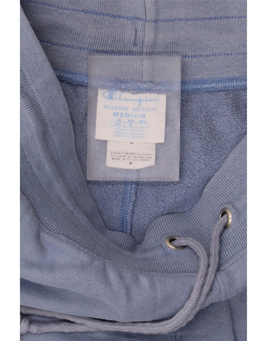Champion Pantalones De Chándal Joggers De Algodón Azul Medio