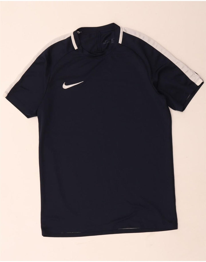 Camiseta Nike Dri Fit para hombre, talla pequeña, color azul marino