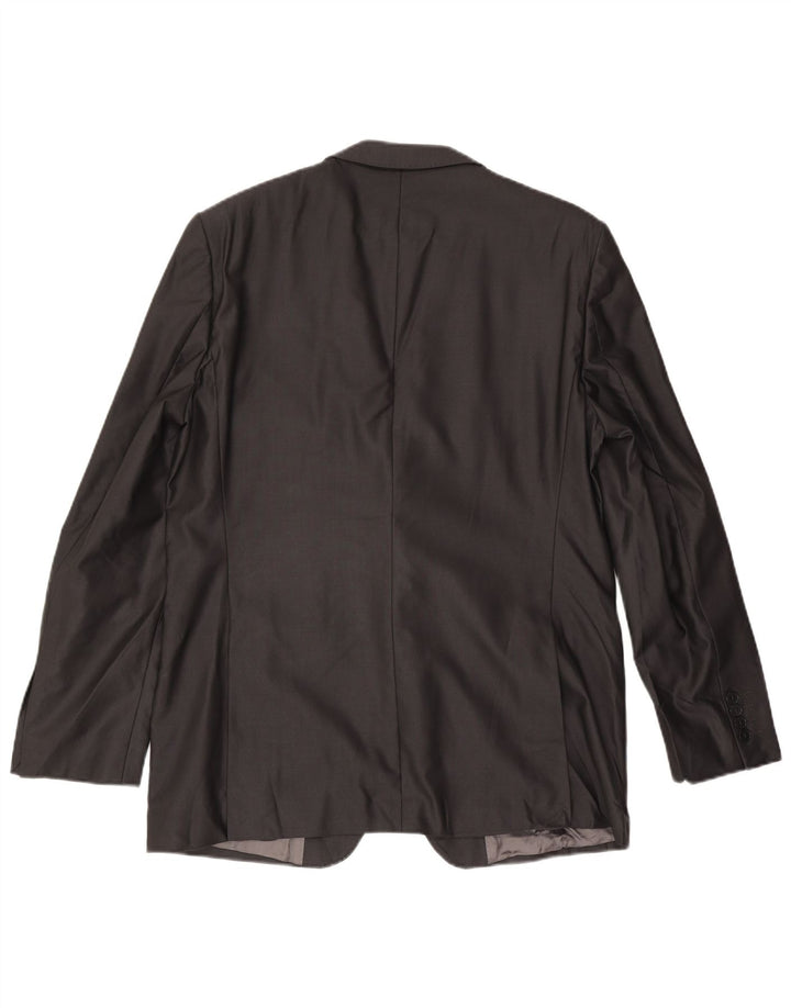 ZARA Chaqueta tipo blazer de 2 botones para hombre EU 54 XL Gris