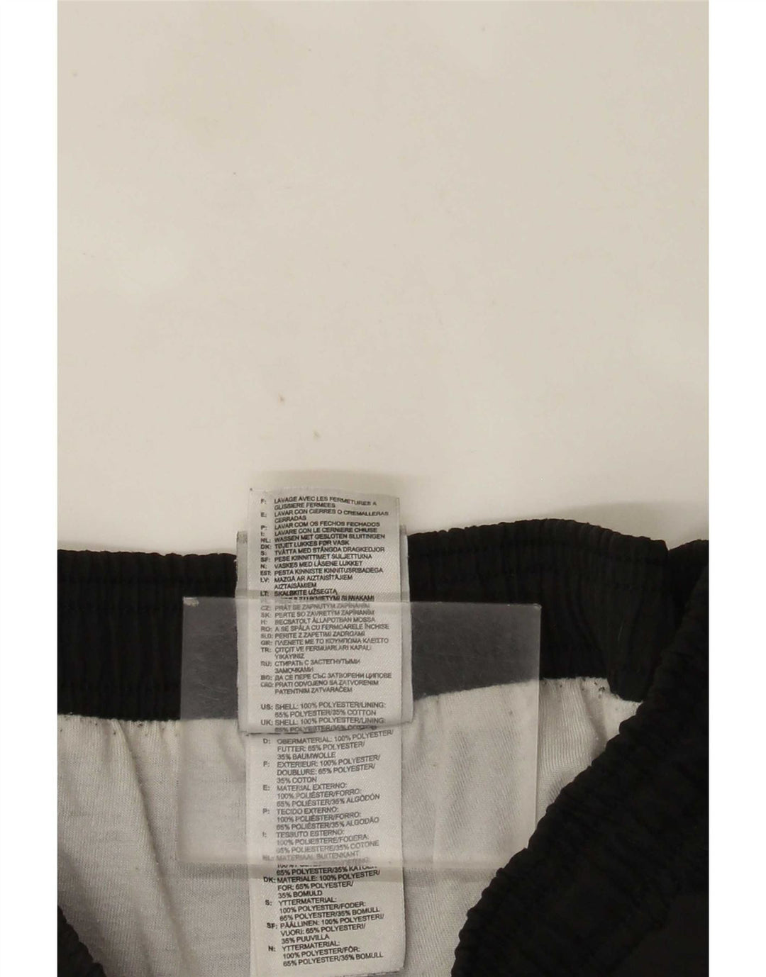 Adidas Hombre Pantalón Chándal Joggers XL Negro Poliéster