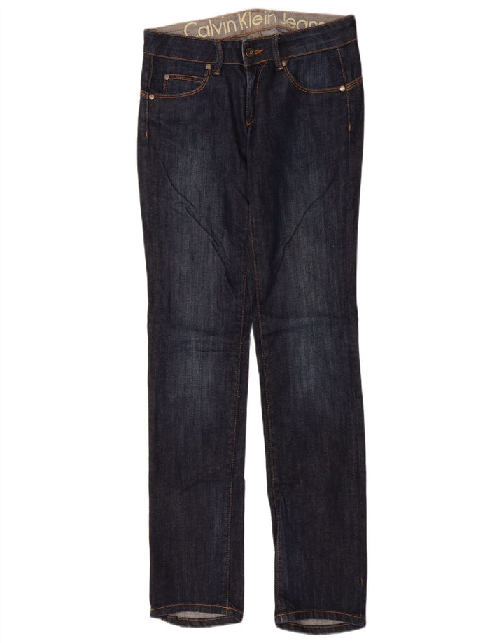 Vaqueros ajustados para mujer Calvin Klein W30 L33 Azul marino