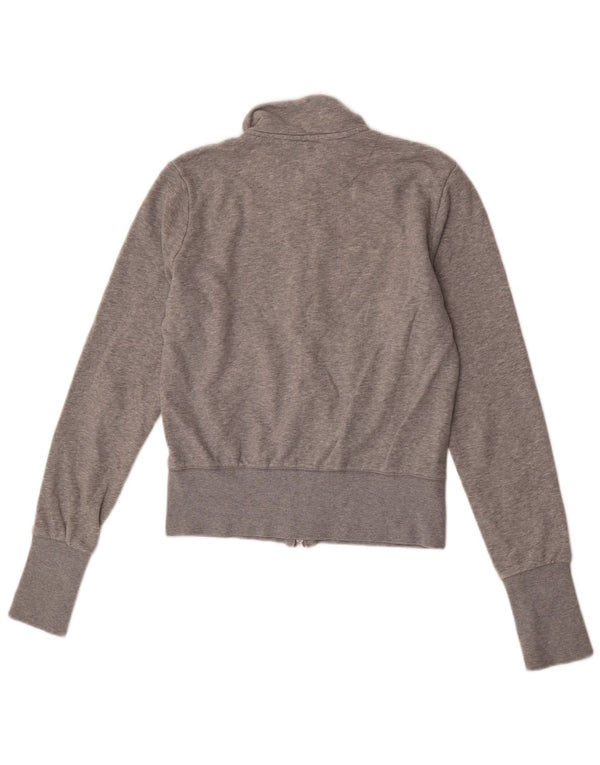 Nike Chaqueta de chándal para mujer Reino Unido 10/12 Algodón moteado gris medio