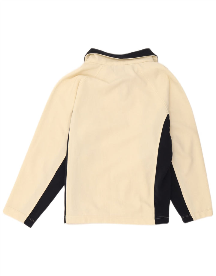 Kappa Chaqueta de Chándal para Mujer UK 40 XL Off White Colorblock Poliéster