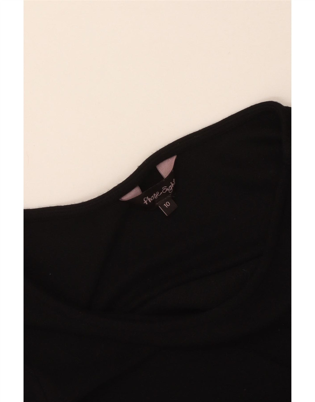 PHASE EIGHT Vestido tubo de manga 3/4 para mujer UK 40 Small Negro
