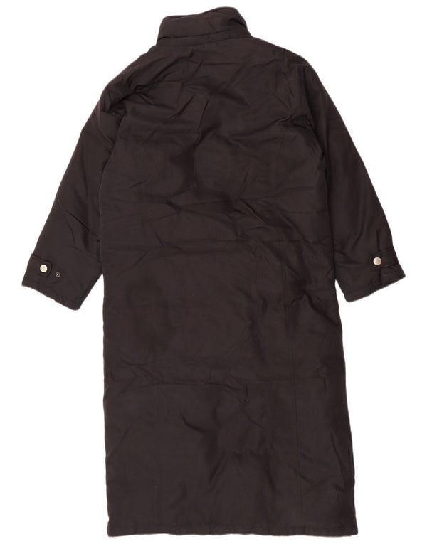 Eddie Bauer Abrigo acolchado extragrande para mujer Petite Mademoiselle UK 6 XS Negro