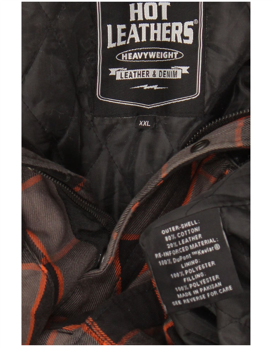 Vintage hombres leñador camisa 2XL gris comprobar algodón