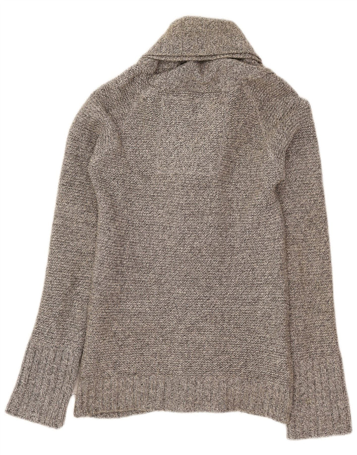 Superdry Cárdigan para hombre de algodón gris medio