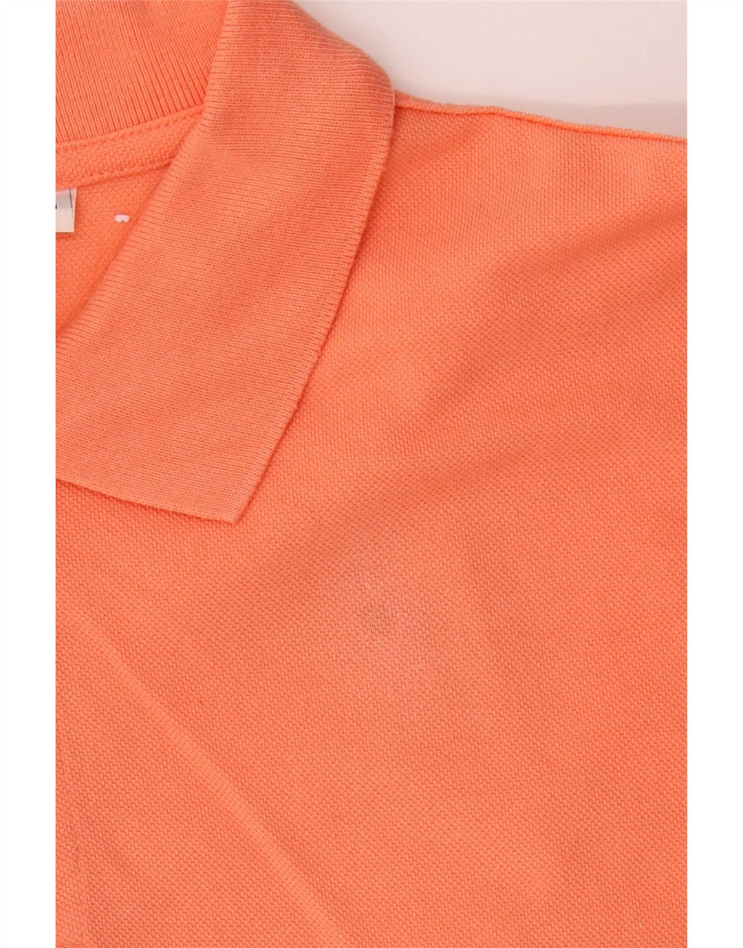 RIFLE Polo para hombre grande de algodón naranja