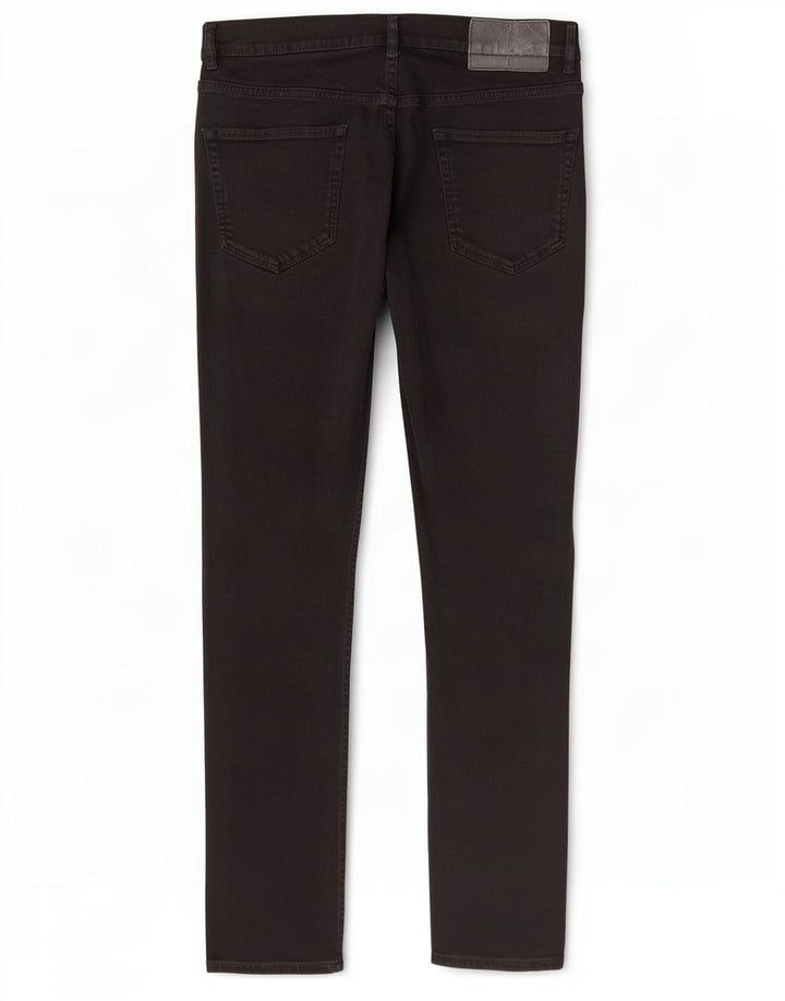 Zara Mens Slim Jeans EU 40 Medium W31 L30 Algodón Negro