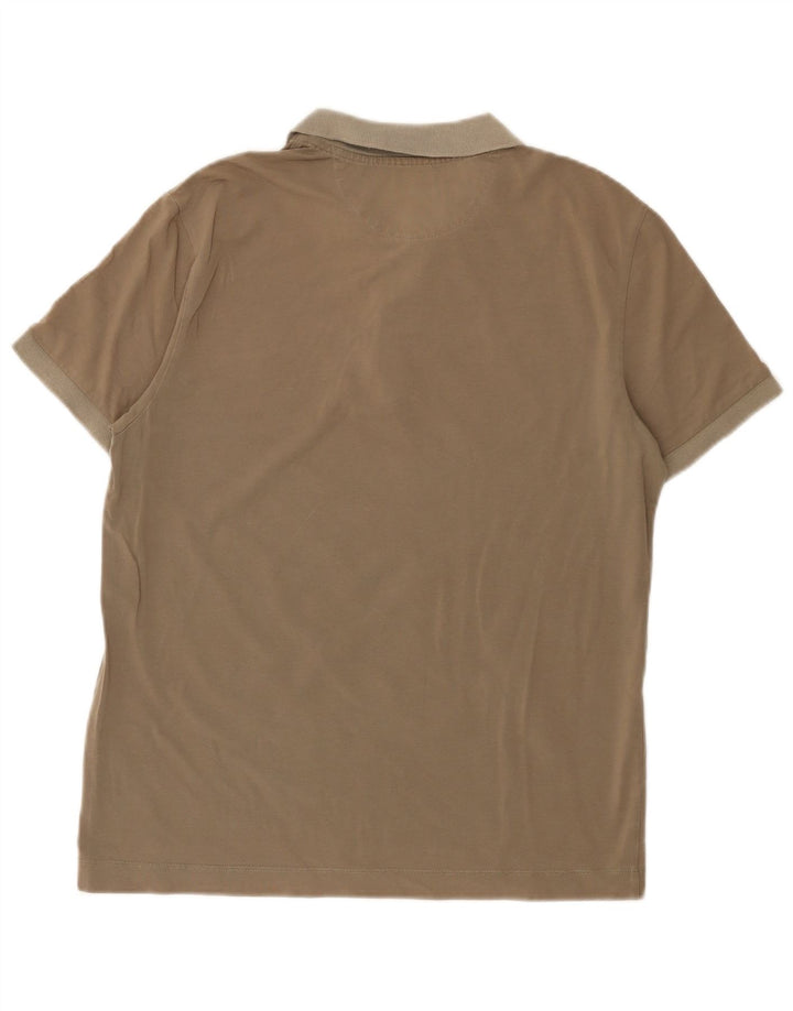 Cooperativa Polo Hombre Grande Algodón Beige