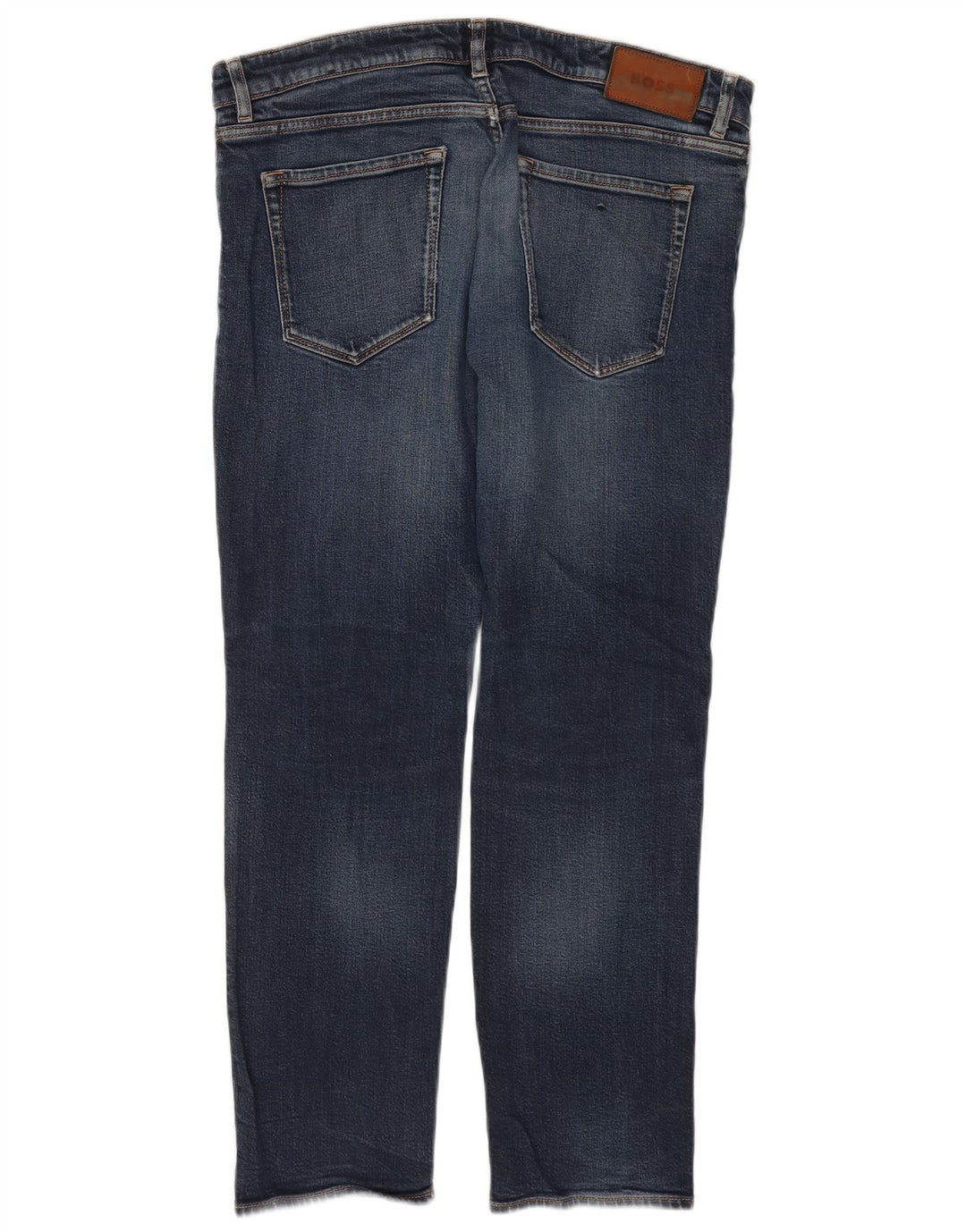 Vaqueros Hugo Boss Hombre Rectos W36 L30 Algodón Azul