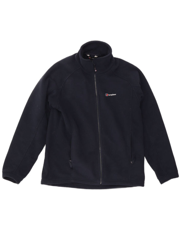 Berghaus Chaqueta polar con forro para hombre UK 40 Large Poliéster azul marino