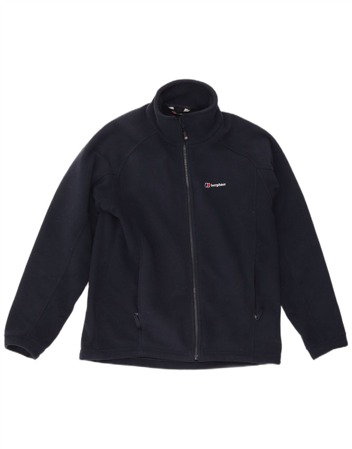 Berghaus Chaqueta polar con forro para hombre UK 40 Large Poliéster azul marino