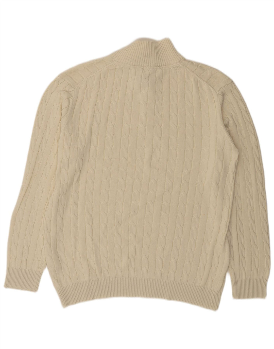 Gant Jersey De Cuello Con Botones Para Hombre 2XL Algodón Blanco Roto
