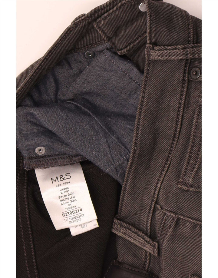 Vaqueros ajustados para mujer Marks & Spencer W32 L33 Algodón gris