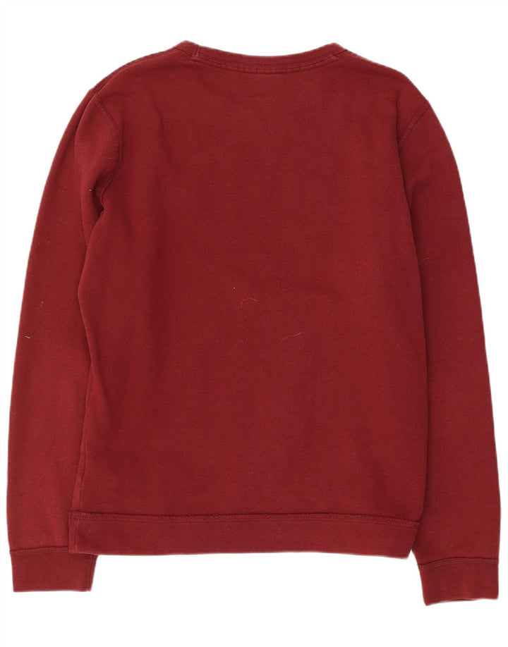 HOLLISTER Sudadera gráfica Jumper Medium Granate Algodón Hombre