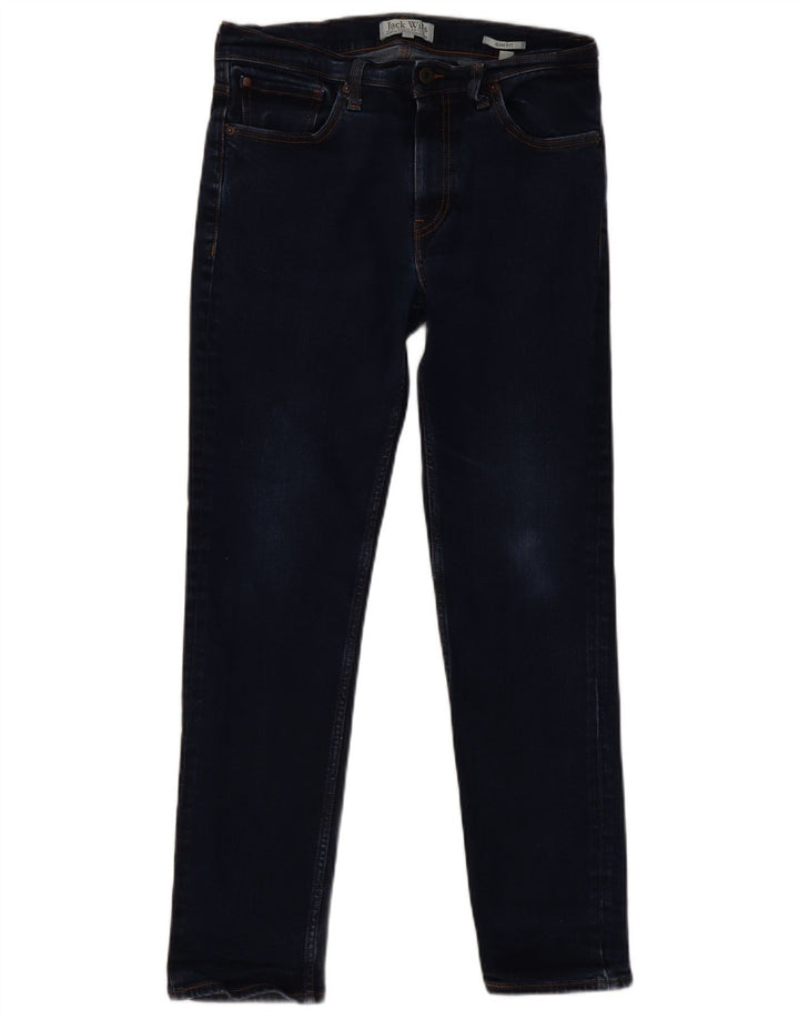 Jack Wills Vaqueros ajustados para hombre W32 L28 Algodón azul marino