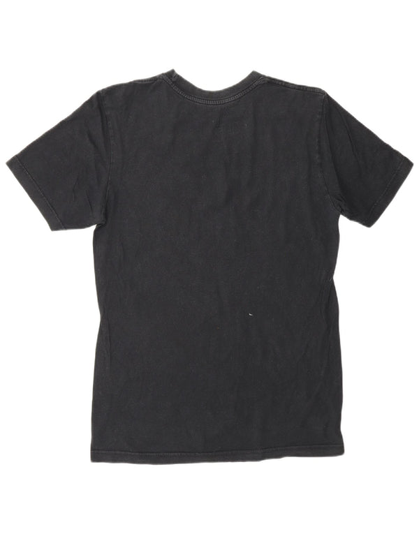 NIKE Camiseta con gráfico de ajuste regular para mujer UK 6 XS Negro