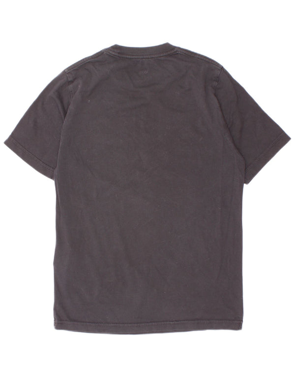 Vans Camiseta gráfica de ajuste clásico para niños 8-9 años Small Negro Algodón