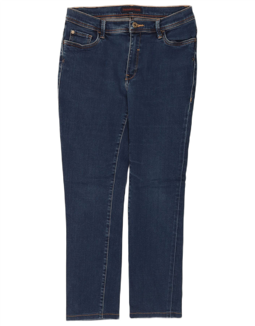 Vaqueros Trussardi Mujer Cropped W29 L25 Azul Marino