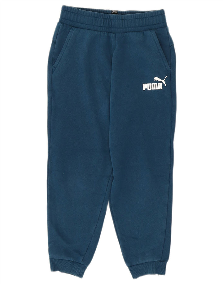 Puma Pantalones de chándal para niño Joggers 9-10 años Azul