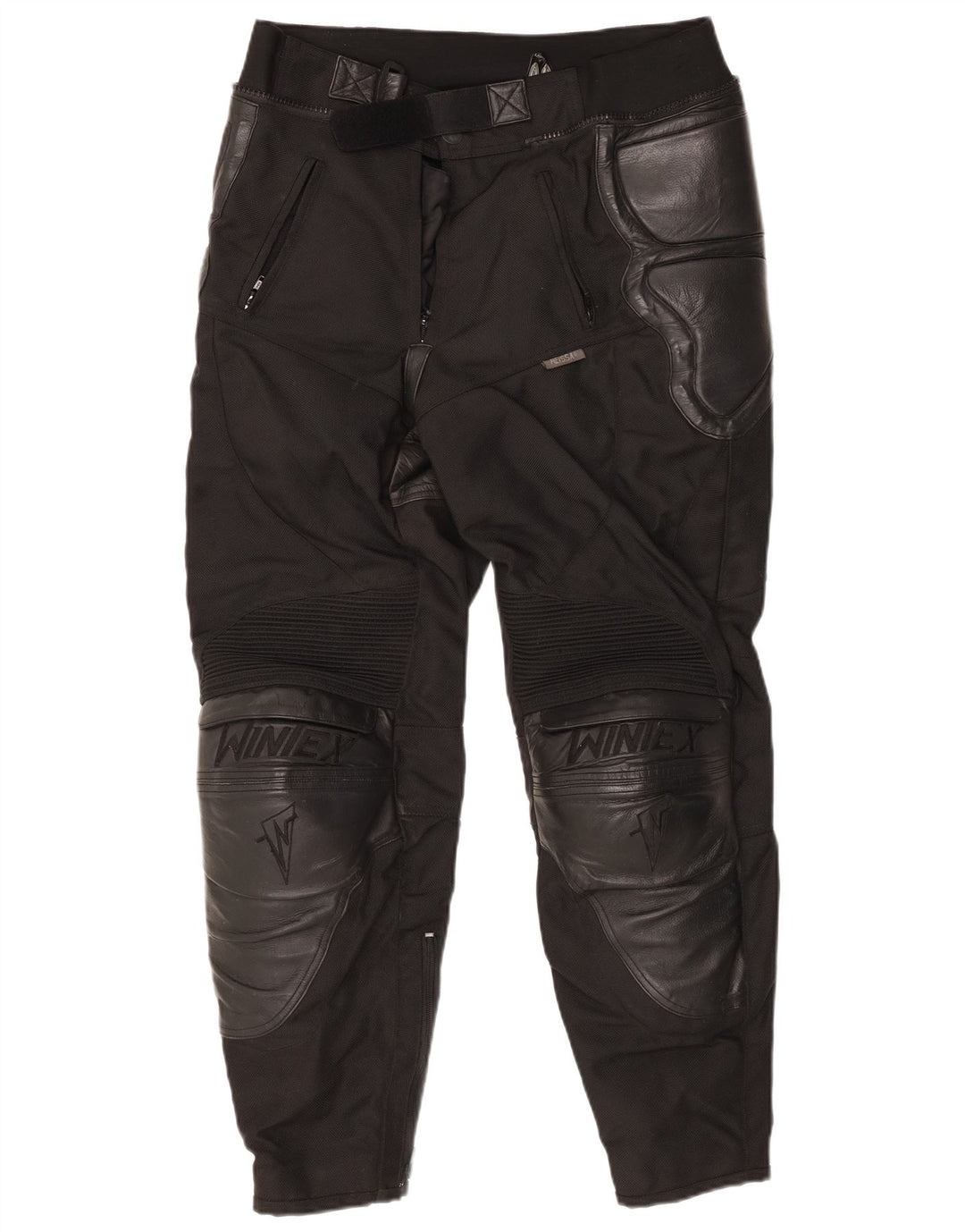 WINTEX Pantalones cónicos para hombre Moto Racer W32 L27 Poliamida negra