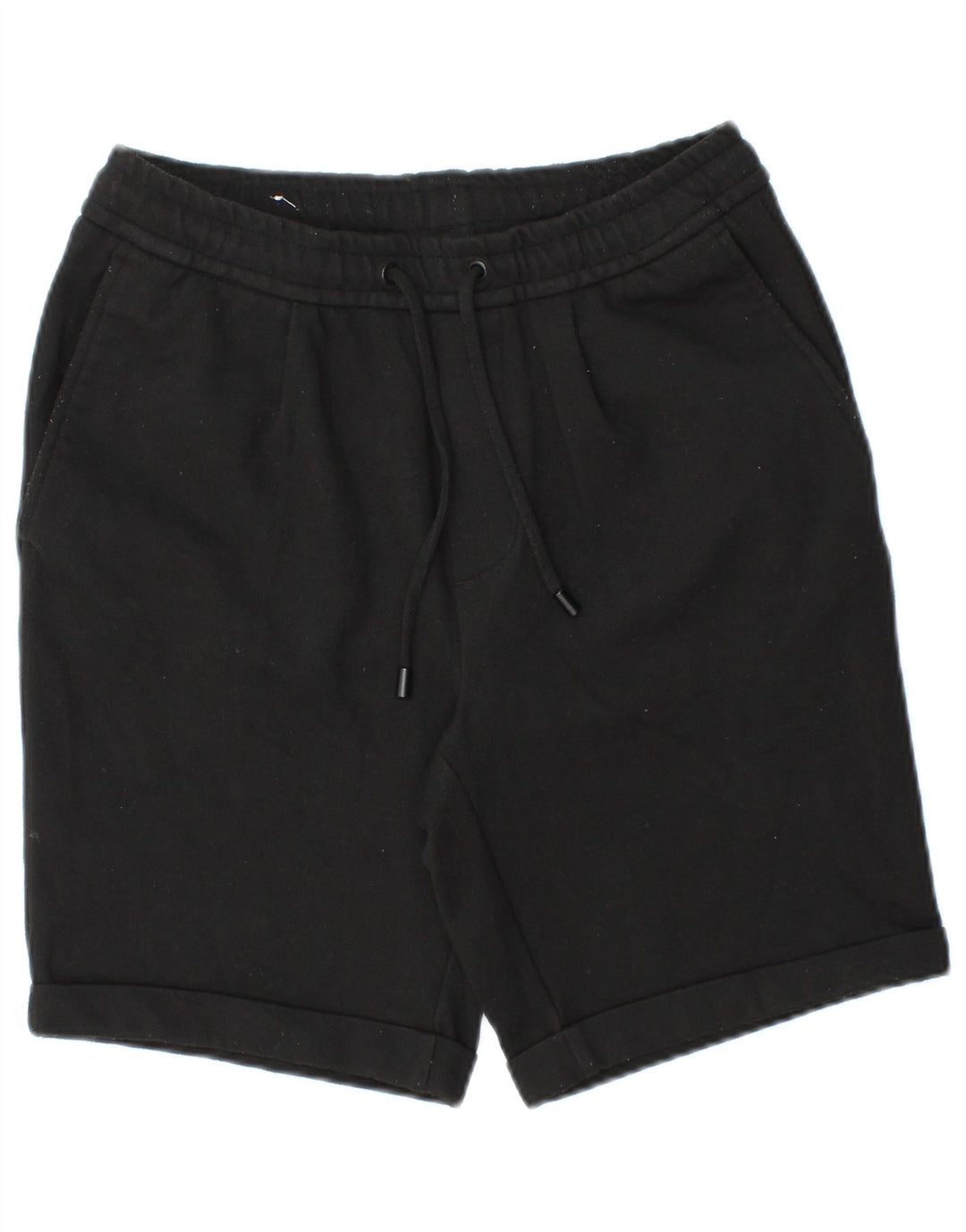 Zara Hombre Sport Shorts Small Negro Poliéster